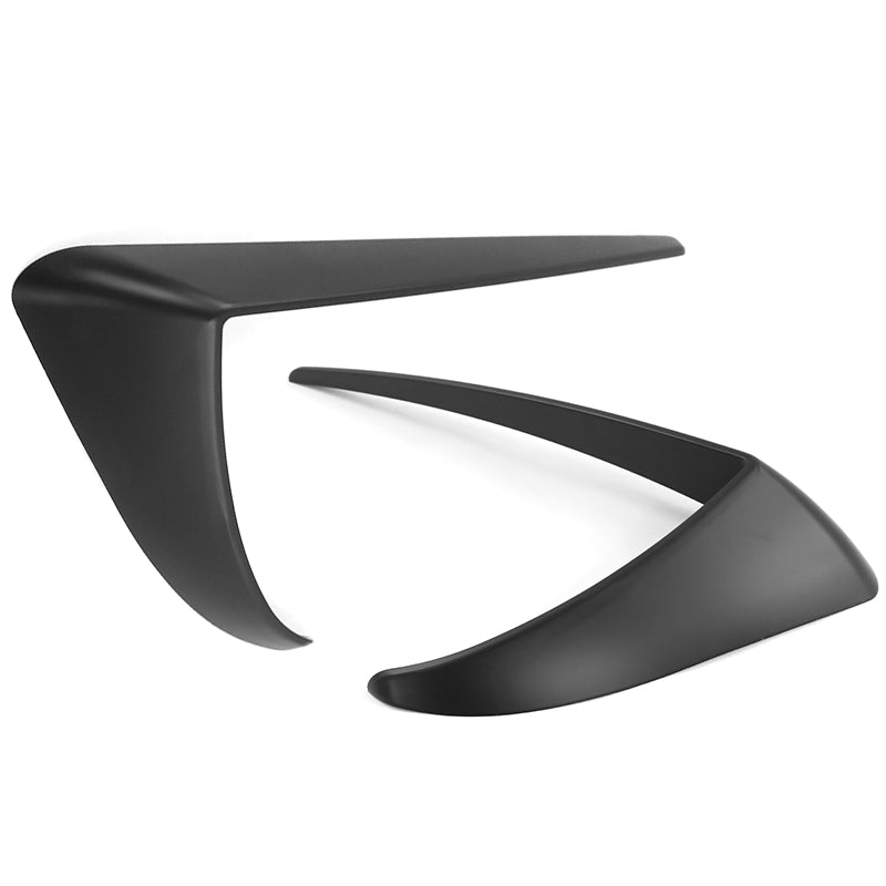 2017-2023 Tesla Model 3 Matte Black IKON Style Fog Light Trims ABS 2PC