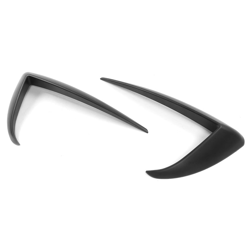 Fog Light Trims for 2020-2023 Tesla Model Y, IKON Style ABS Plastic 2P