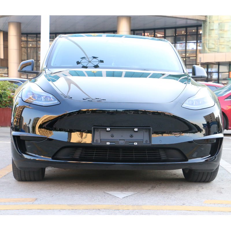 Fog Light Trims for 2020-2023 Tesla Model Y, IKON Style ABS Plastic 2P