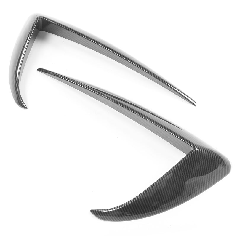 Fog Light Trims for 2020-2023 Tesla Model Y, IKON Style ABS Plastic 2P
