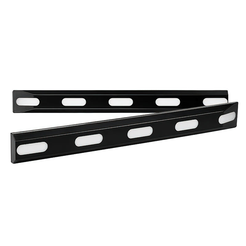 2021-2025 Ford Bronco 2/4 Door Front Bumper Grille Lights Black