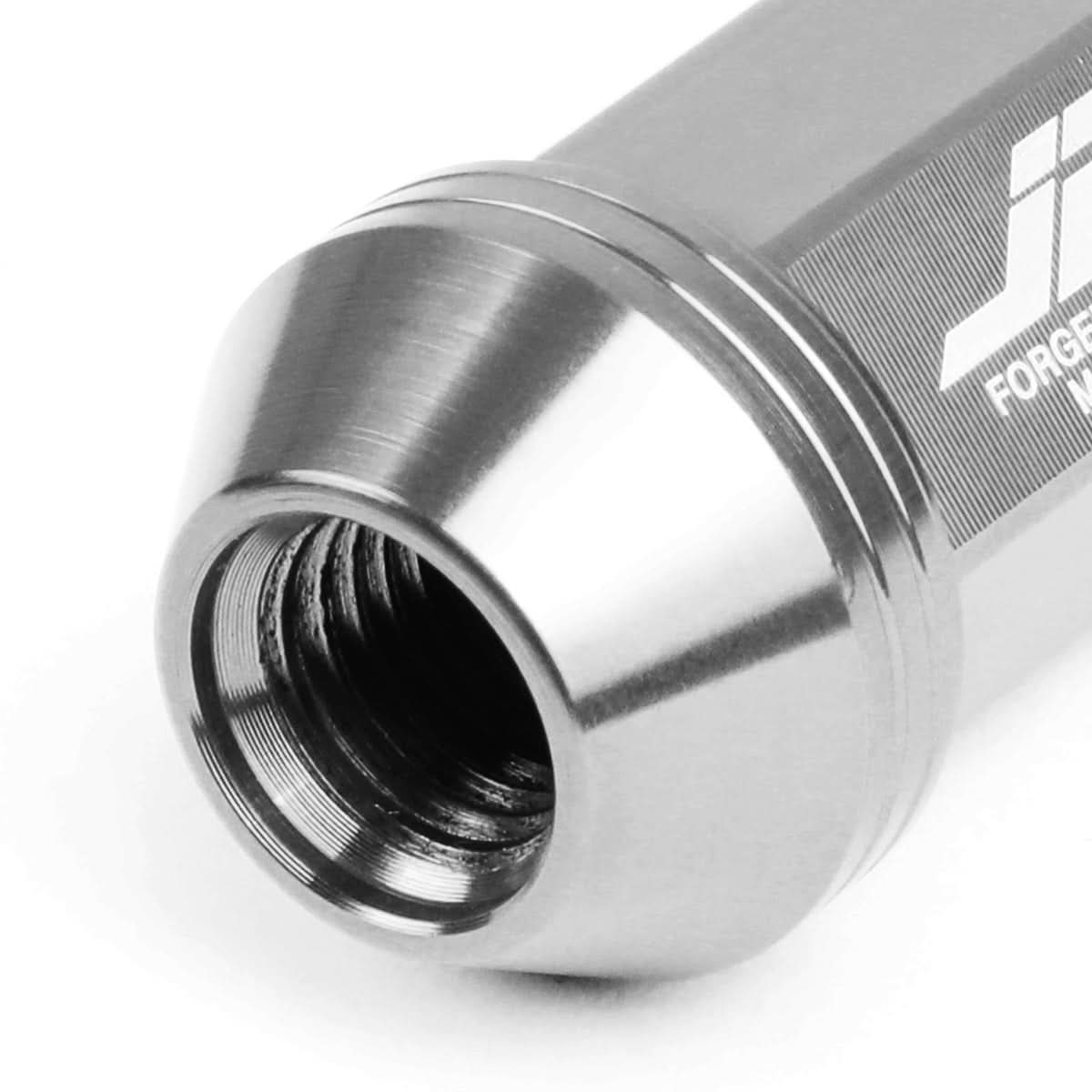 Spiked Cap Lug Nuts Set M12X1.5 80MM Aluminum 20PCS w/ Adapter