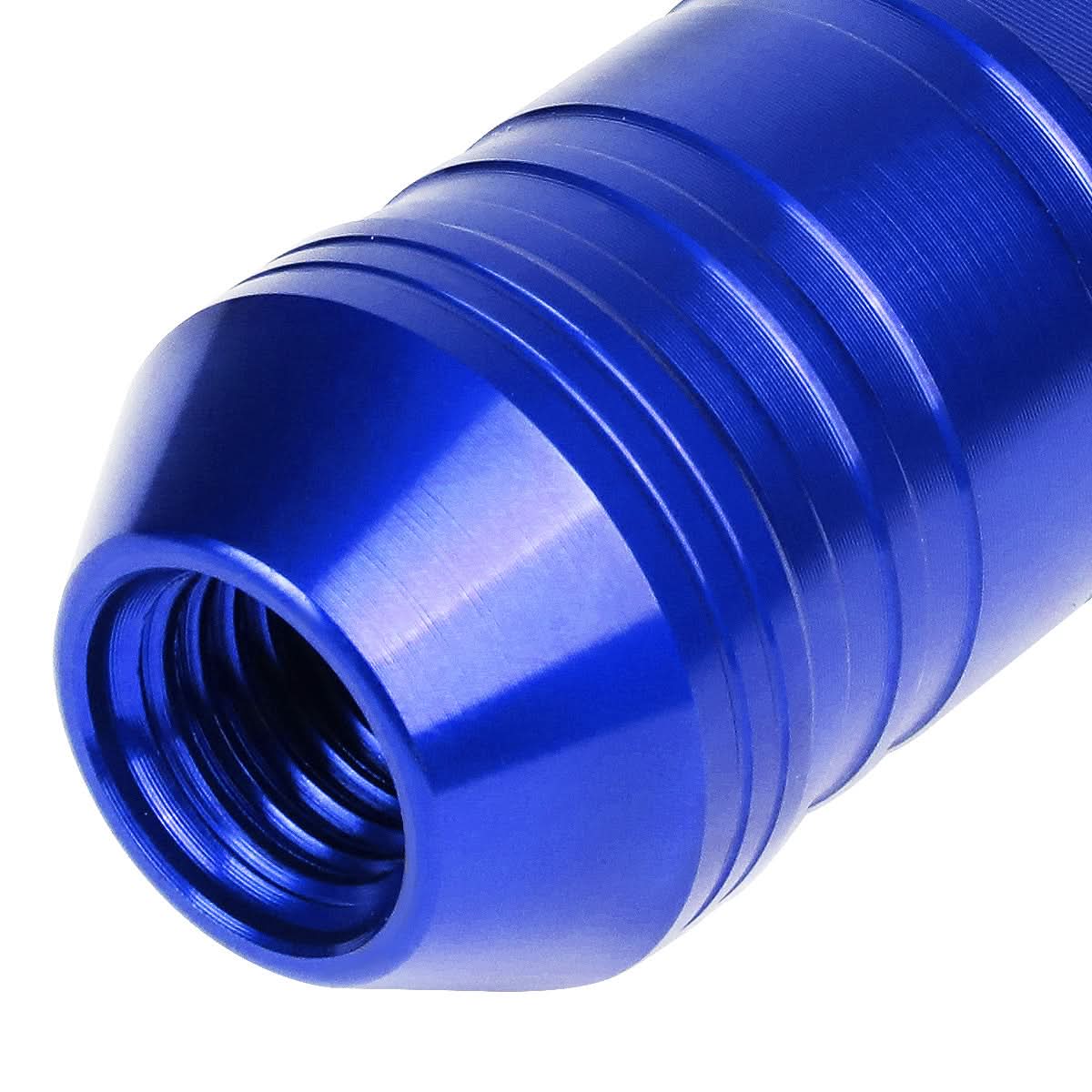 Universal Blue Aluminum Lug Nuts - 70MM Open End M12x1.5 20PC Set