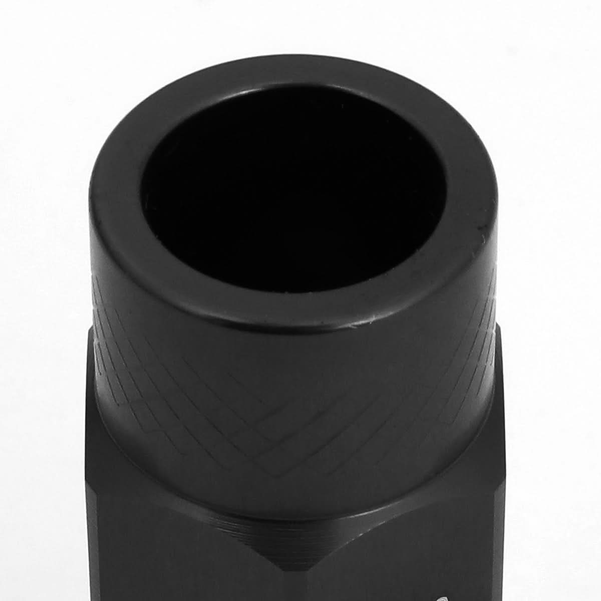 Aluminum Lug Nuts 50mm Open End M12x1.5 Thread 20pc Set with Adapter