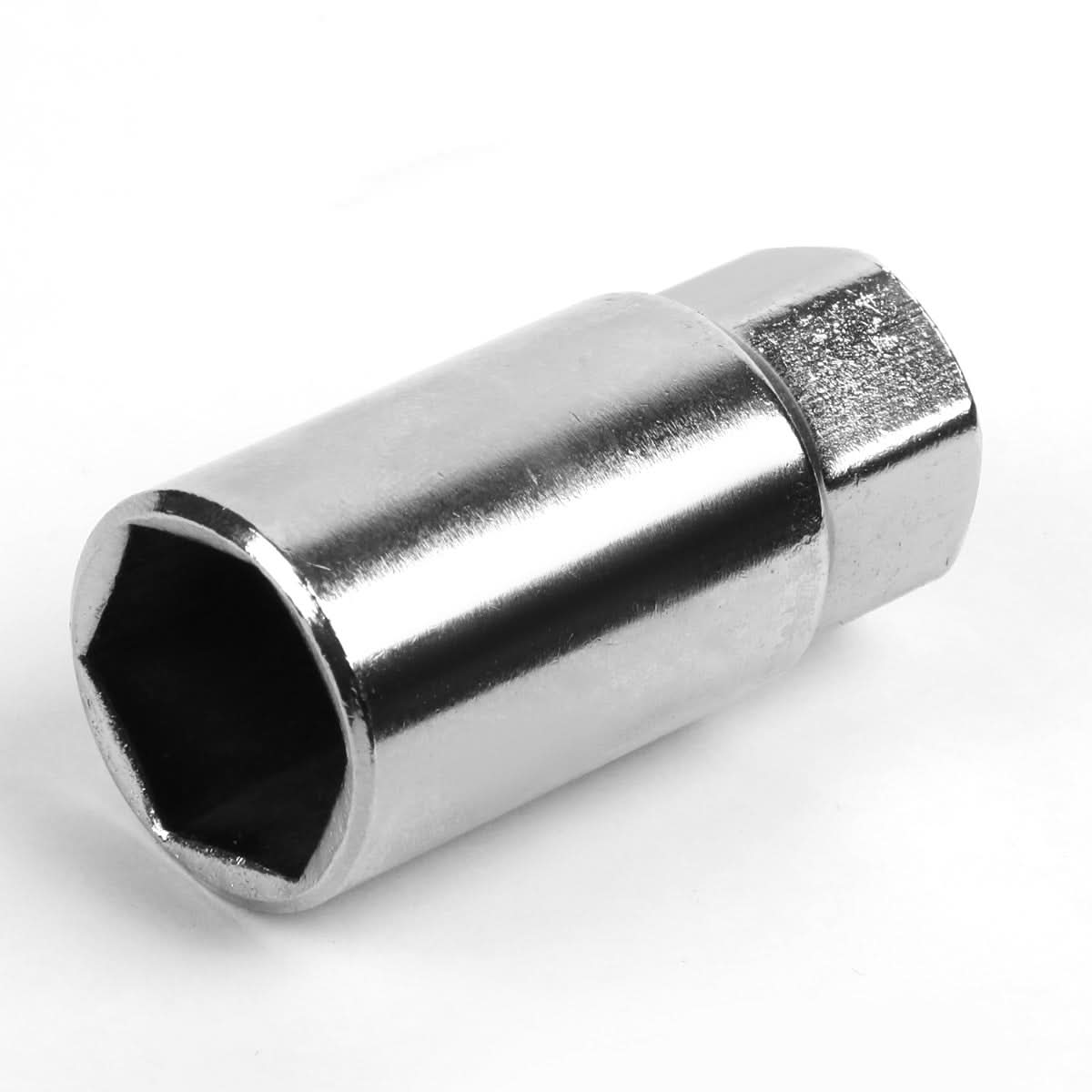 Universal Aluminum Open-End Lug Nuts 50MM M12X1.5 20PCS Gold