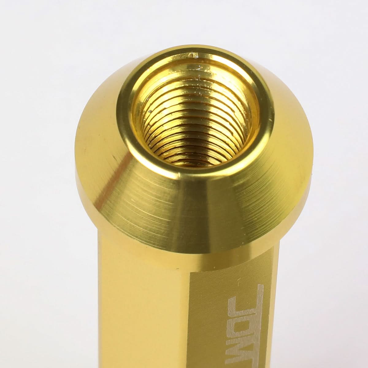 Aluminum Acorn Extended Lug Nuts M12 x 1.5 Gold 20pc Set