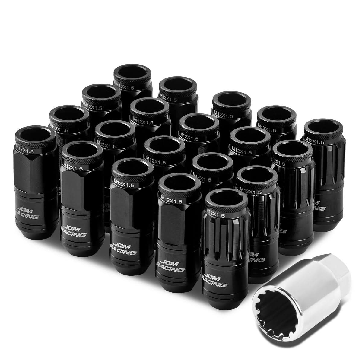 M12 x 1.5 Acorn Style Lug Nuts Set - Aluminum