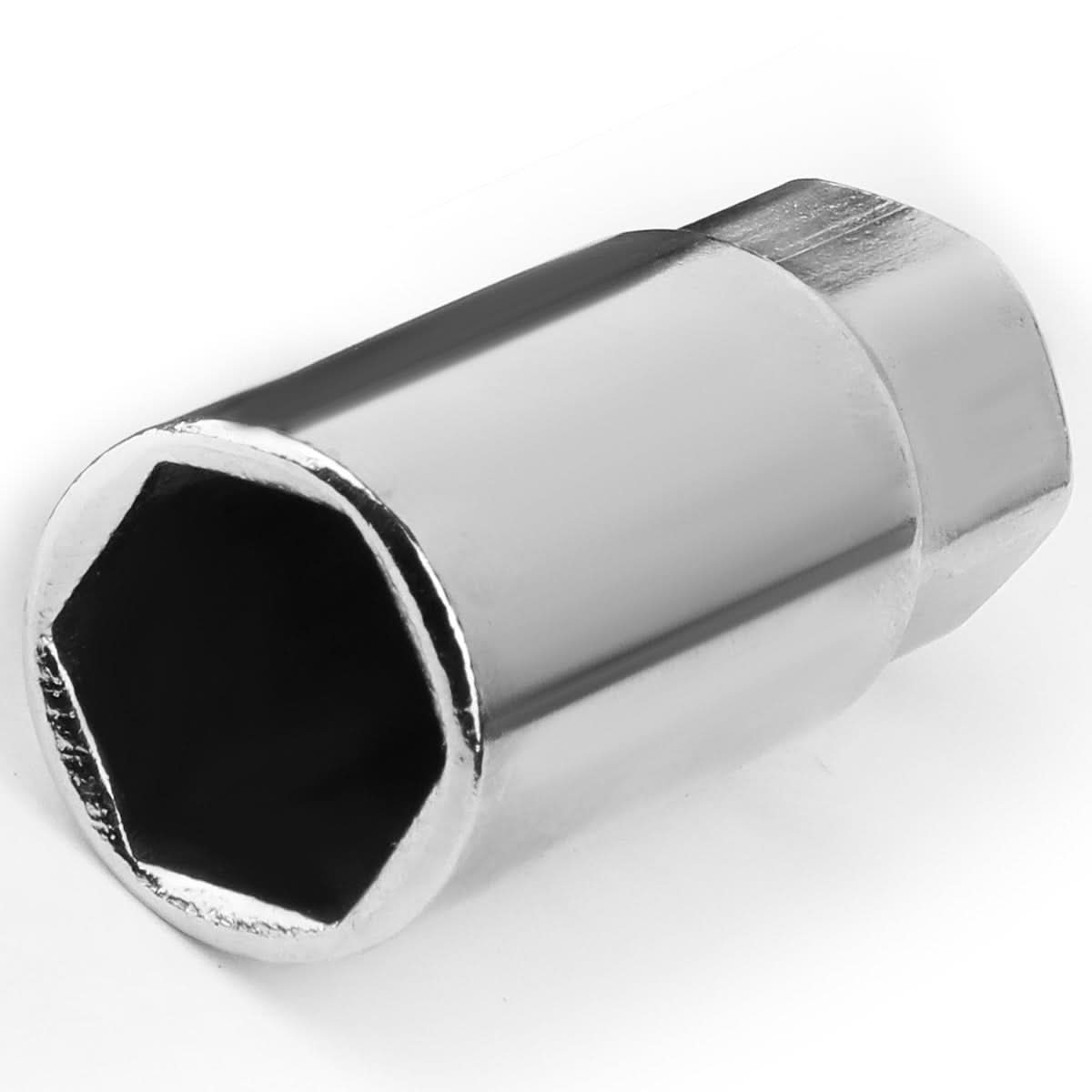 M12 x 1.25 Acorn Style Lug Nuts 20pc Set with Adapter - Aluminum