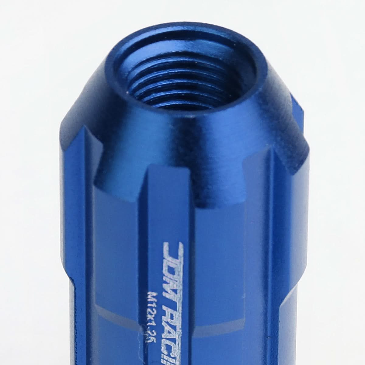 Extended Spline Lug Nuts M12 x 1.25 20pc Set with Locks Aluminum
