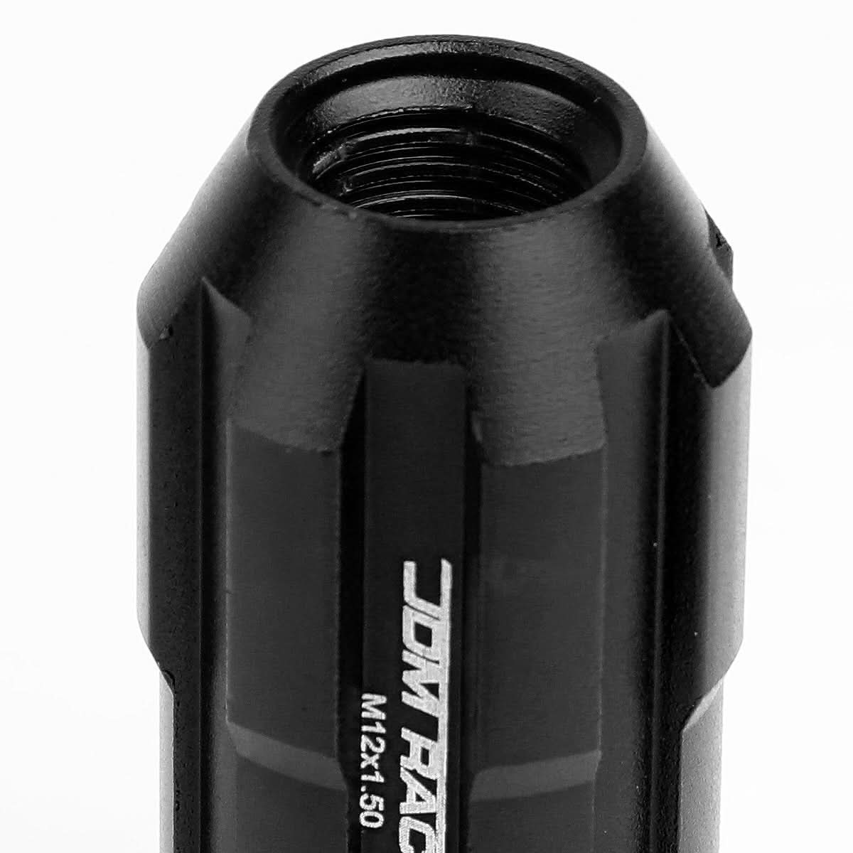 M12 x 1.5 Spline Extended Lug Nuts with Locks - Aluminum