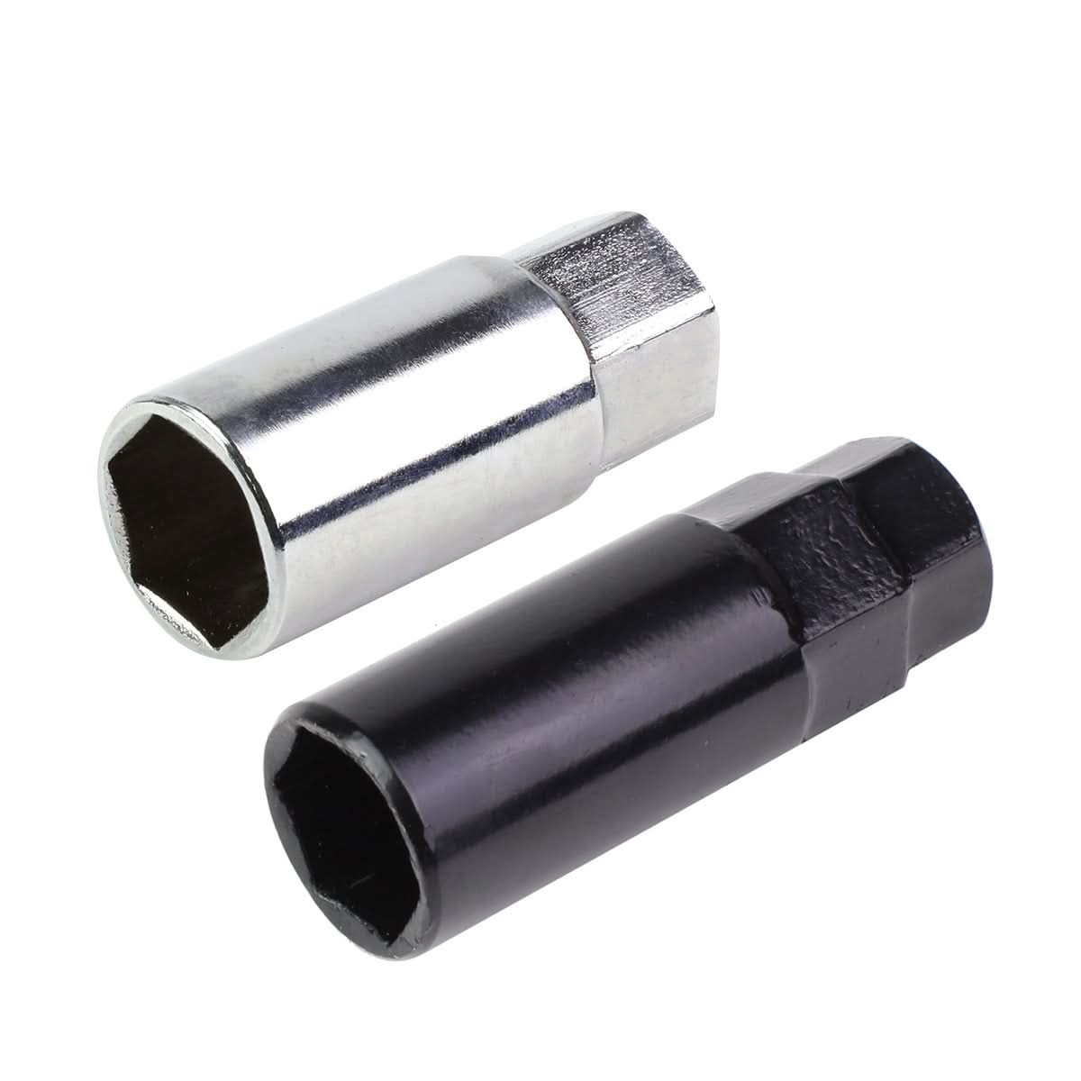 Universal M12x1.25 Extended Aluminum Lug Nuts 20pc Set Pink