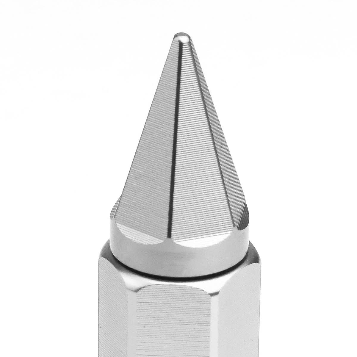 M12 x 1.5 Spike Lug Nuts 20pc Set 60/90mm Aluminum