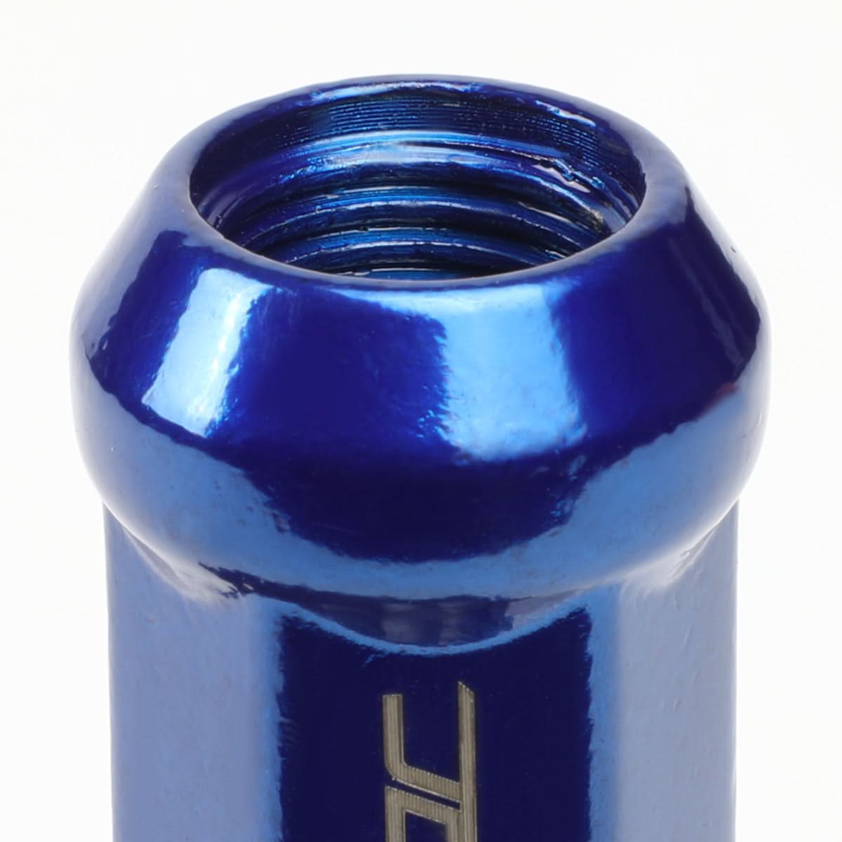Steel Spike Lug Nuts M14 x 1.5 Closed End 24 Pack Blue
