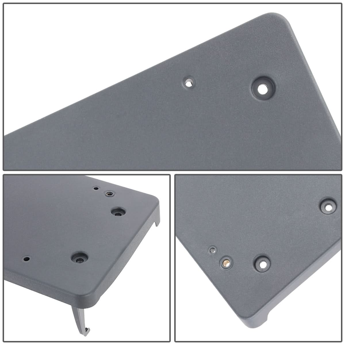 2016-2018 BMW 740i/750i Front License Plate Mounting Bracket Black