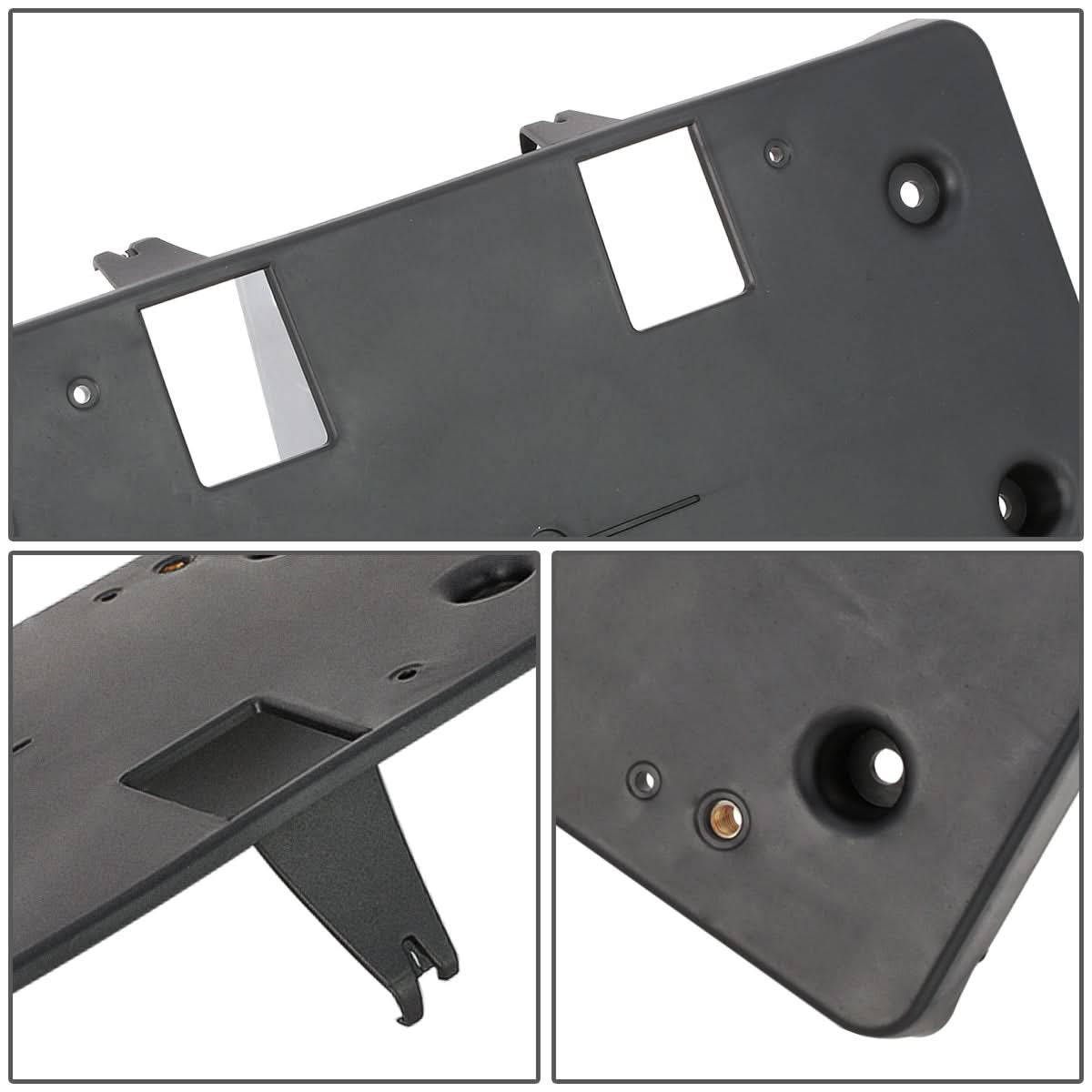 18-21 BMW X3/X4 M Sport Front License Plate Mounting Bracket Black