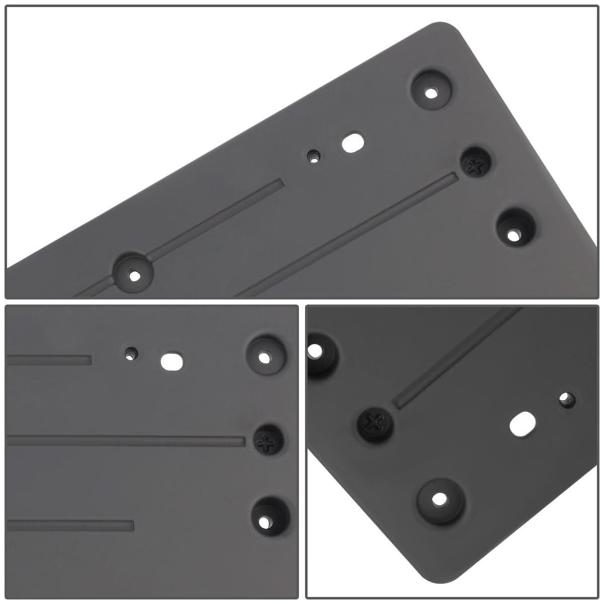 2016-2018 BMW M2 Front License Plate Mounting Bracket - Black
