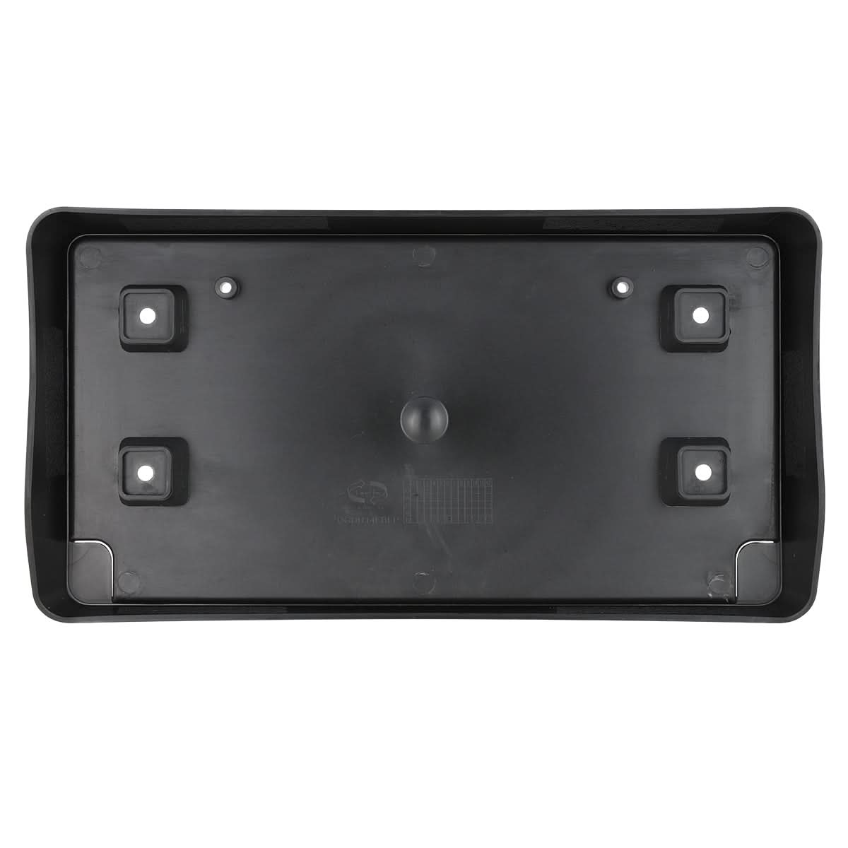 14-20 Dodge Durango Front License Plate Mounting Bracket - Black