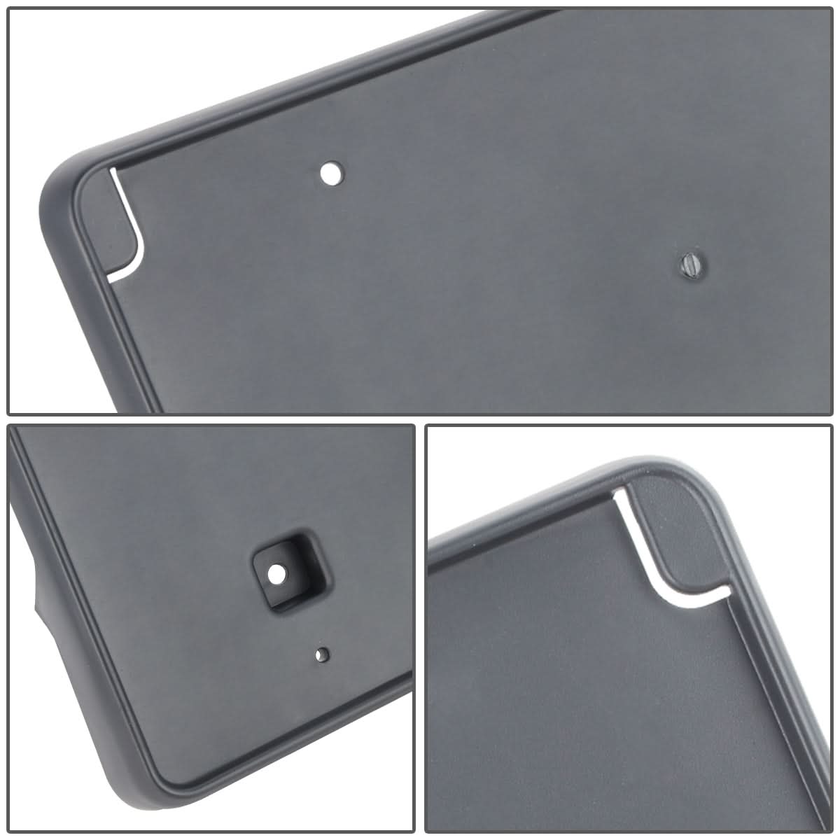 11-19 Dodge Journey Front License Plate Mounting Bracket - Black