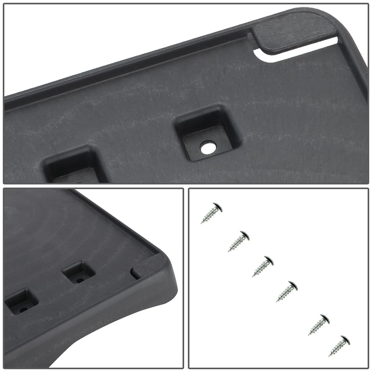 2019-2021 Jeep Cherokee License Plate Mounting Bracket - Front