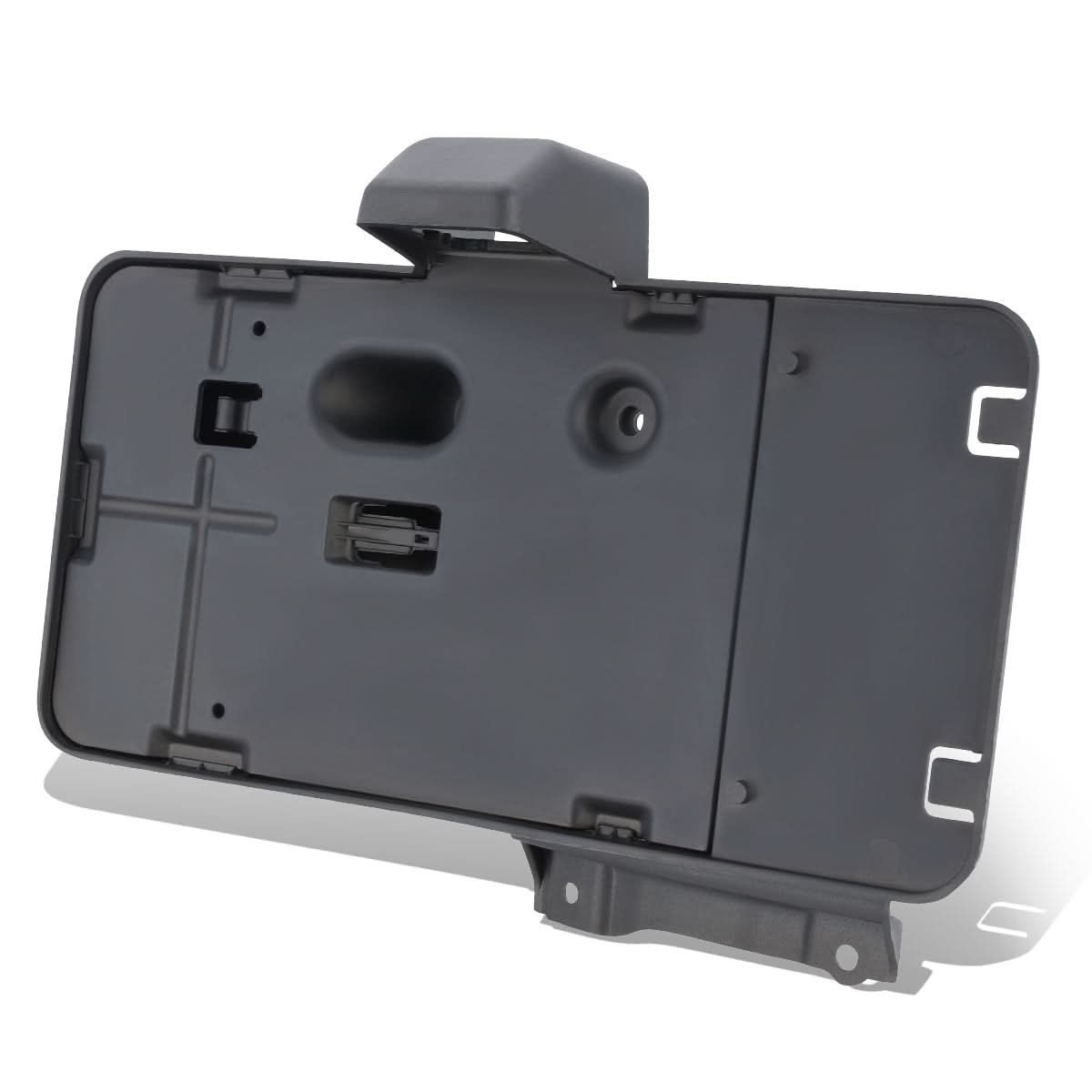 2007-2016 Jeep Wrangler Rear License Plate Mounting Bracket - Black