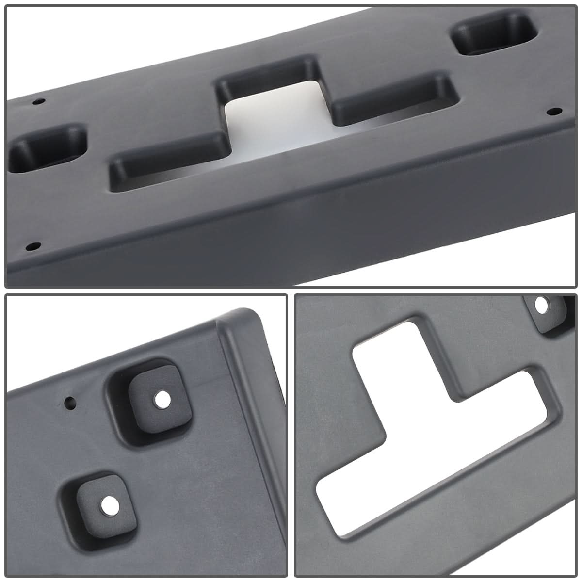 2015-2016 Chevrolet Cruze Front License Plate Mounting Bracket - Black