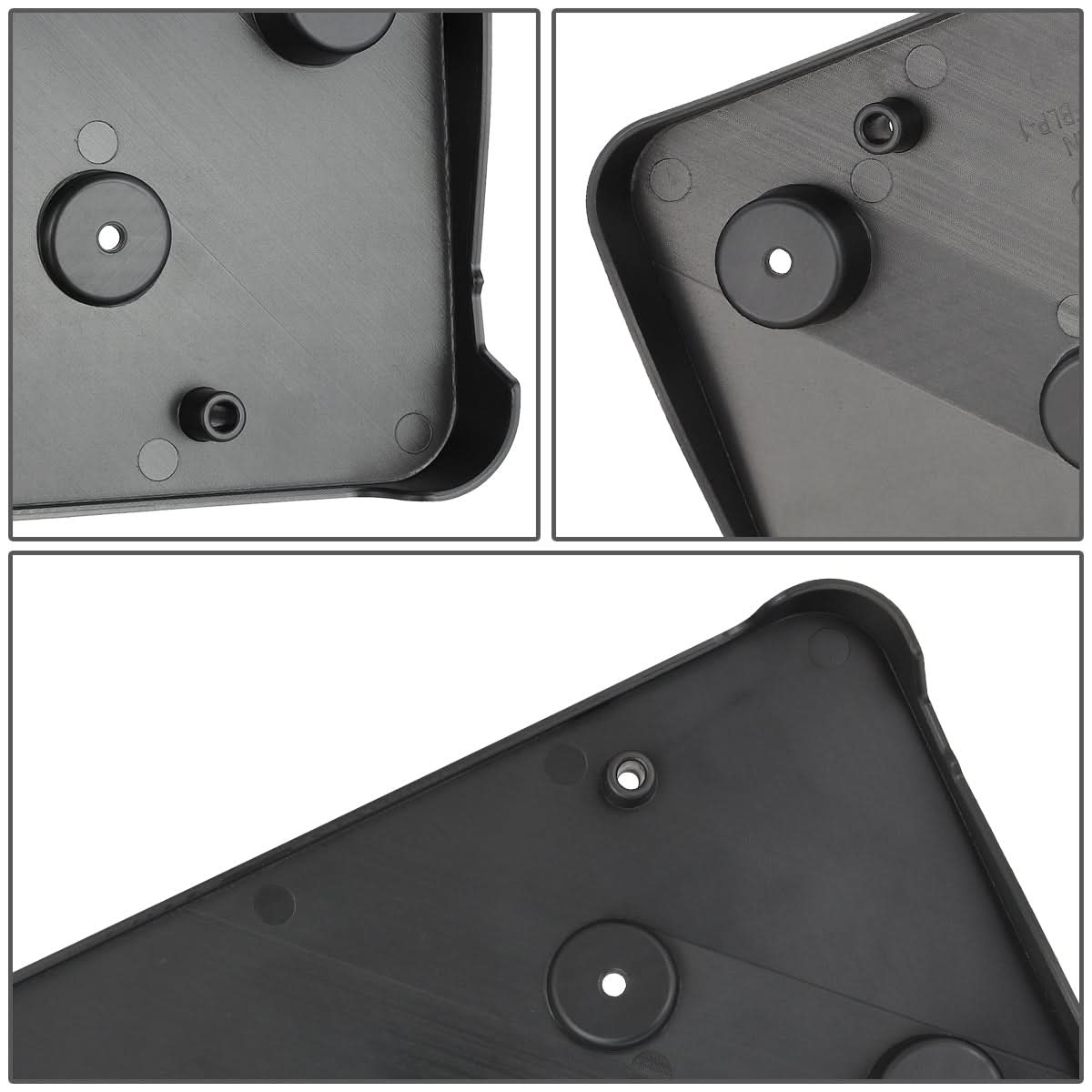 2018-2021 Buick Enclave Front License Plate Mounting Bracket - Black