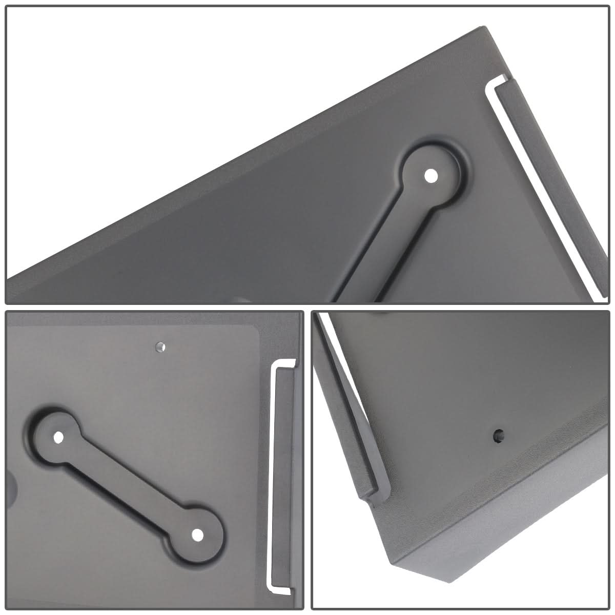 17-20 Chevrolet Colorado Front License Plate Mounting Bracket Black