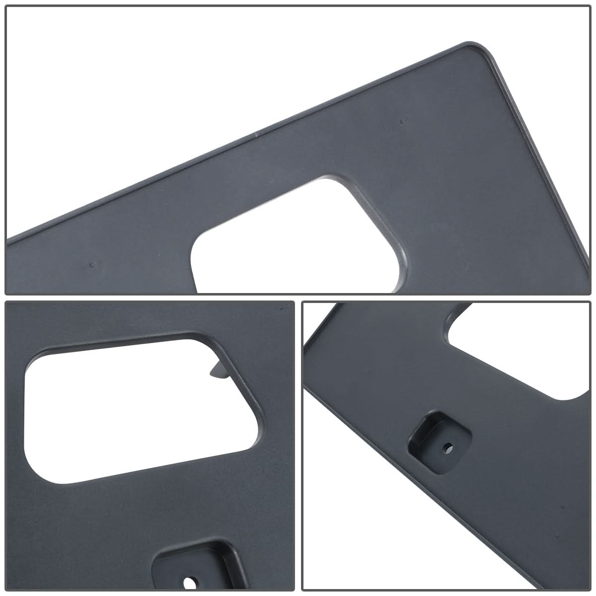 2005-2007 Honda Odyssey Front License Plate Mounting Bracket Black