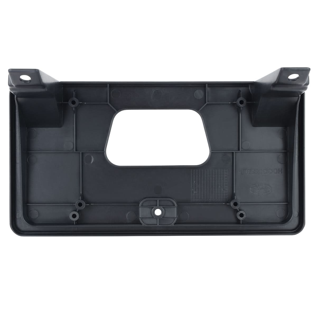 2005-2007 Honda Odyssey Front License Plate Mounting Bracket Black