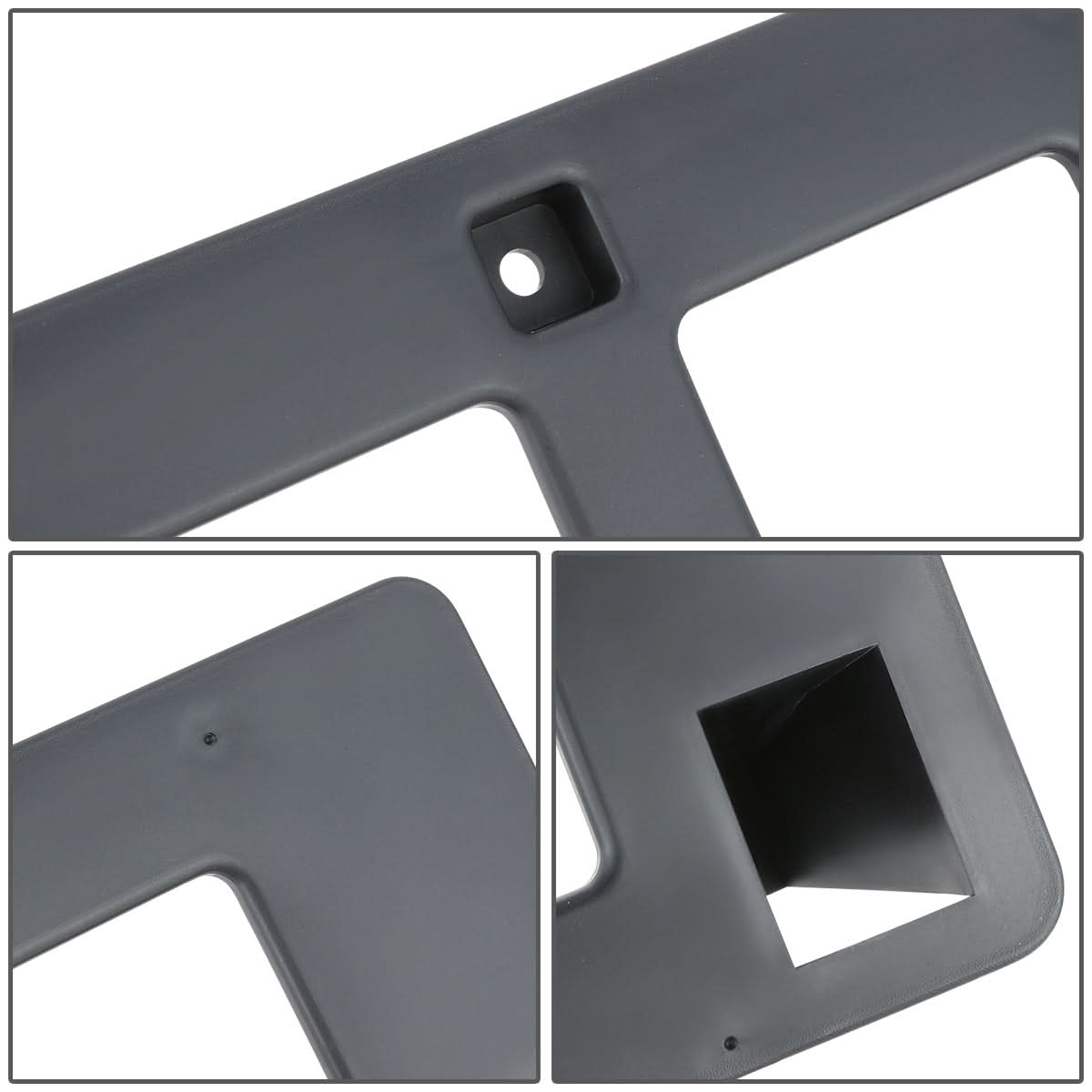 03-05 Honda Accord Front License Plate Mounting Bracket Black