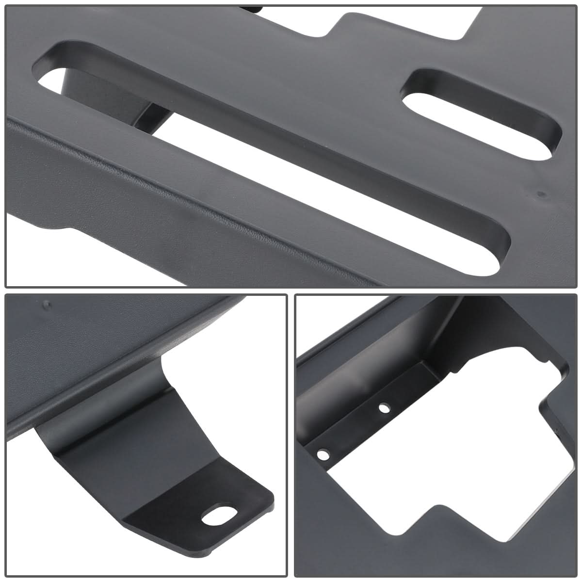 2009-2015 Honda Pilot Front License Plate Mounting Bracket - Black