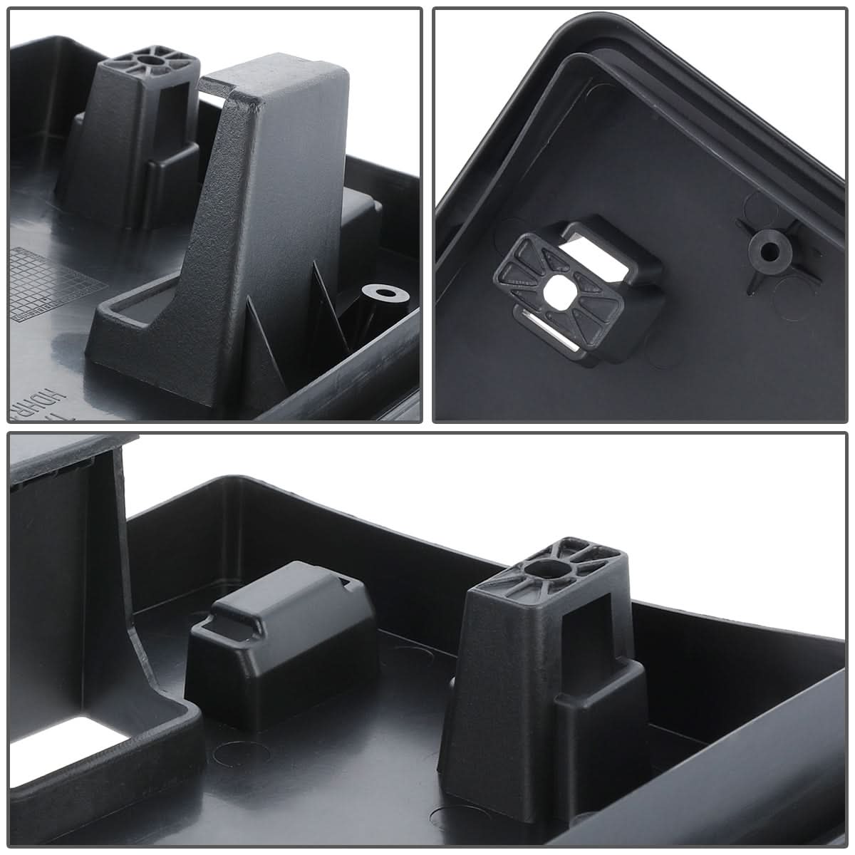 2019-2021 Honda HR-V Front License Plate Mounting Bracket - Black