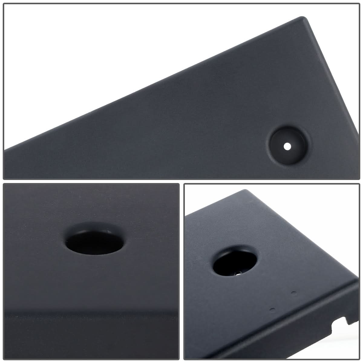 2019-2020 Hyundai Elantra Front License Plate Mounting Bracket Black