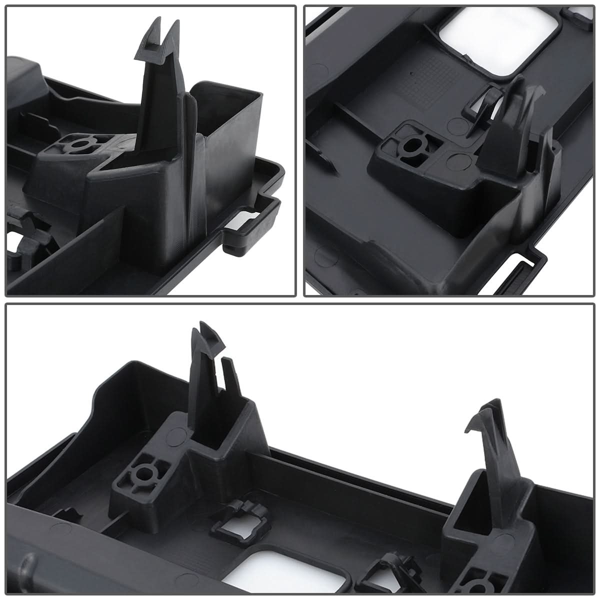 2018-2021 Mazda 6 Front License Plate Mounting Bracket - Black