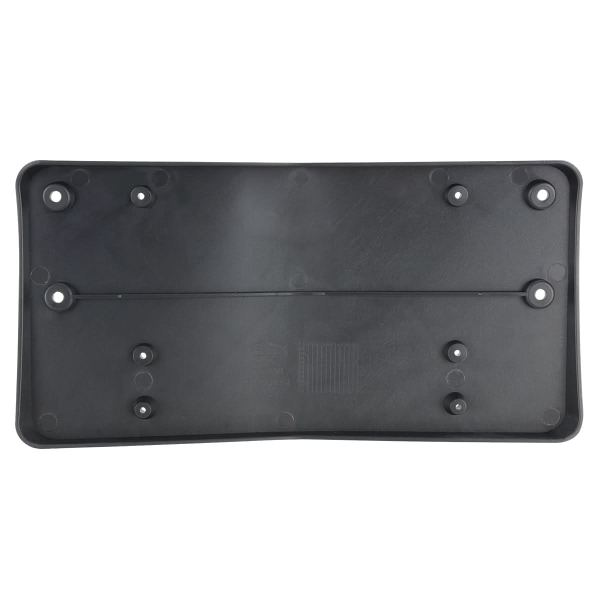 07-09 Mercedes E-Class Front License Plate Mounting Bracket Black