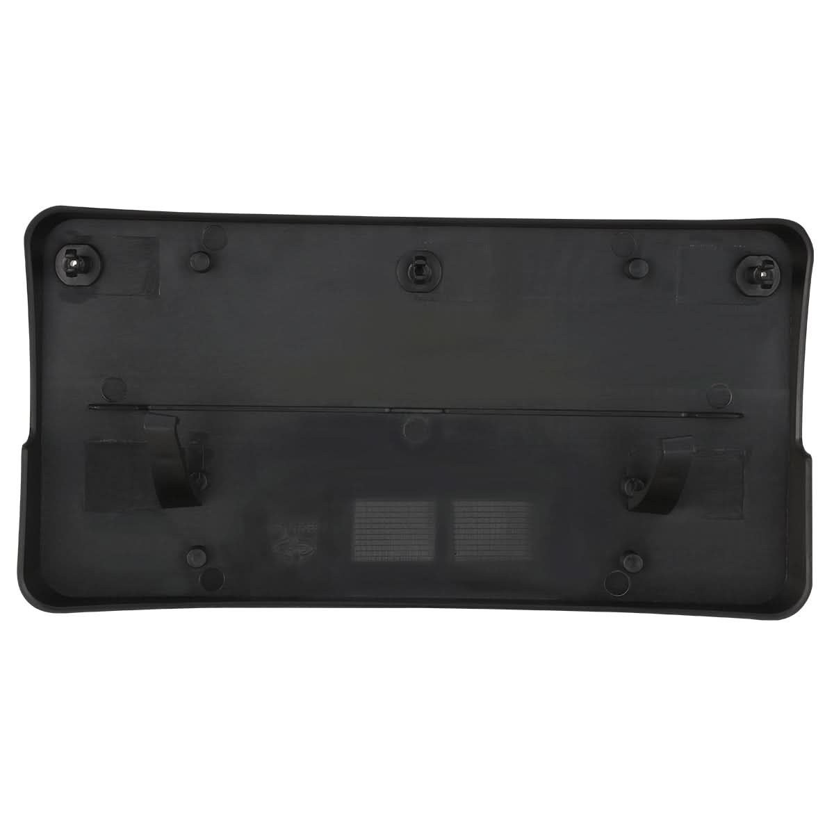12-15 Mercedes C250/C300/C350 Front License Plate Mounting Bracket - Black