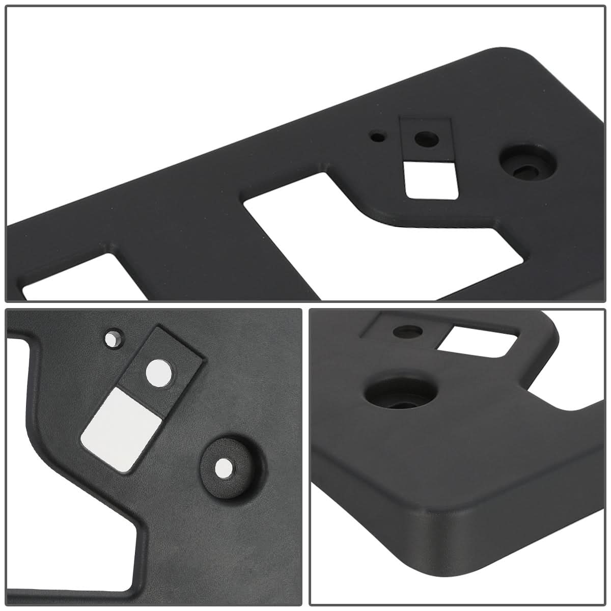15-18 Nissan Murano Front License Plate Mounting Bracket - Black
