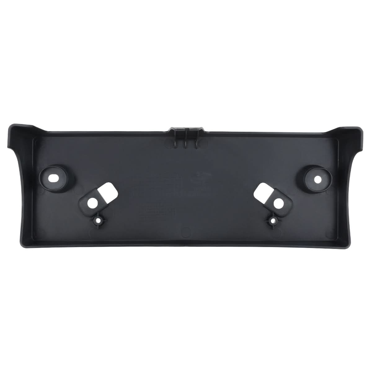 10-13 Nissan Altima Coupe Front License Plate Mounting Bracket - Black