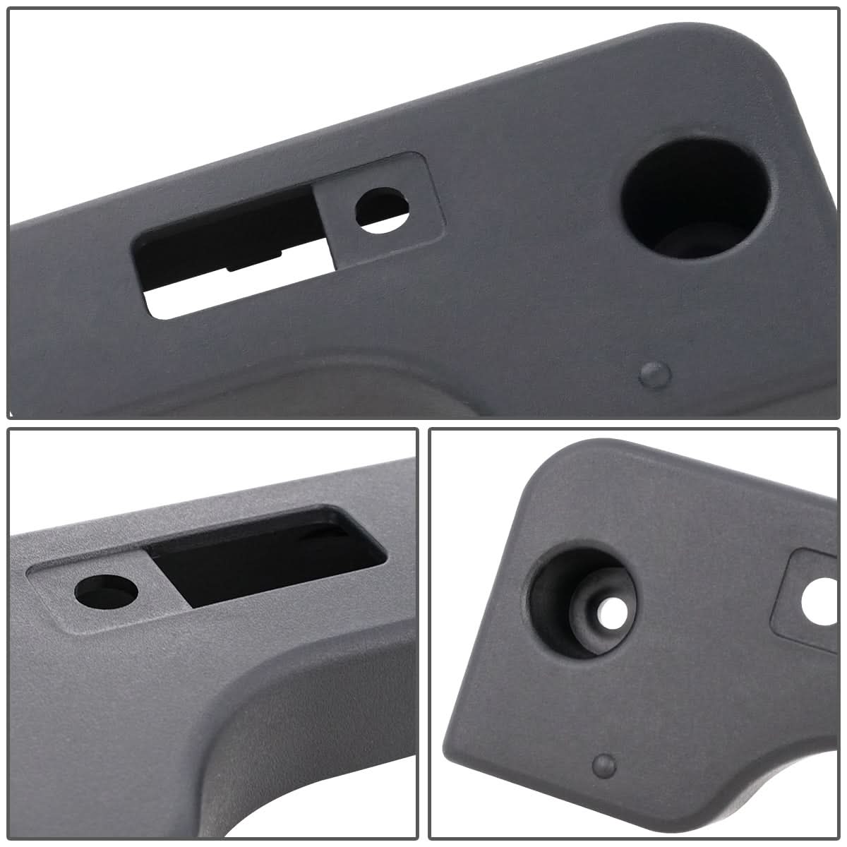 2005-2008 Toyota Matrix Front License Plate Mounting Bracket - Black
