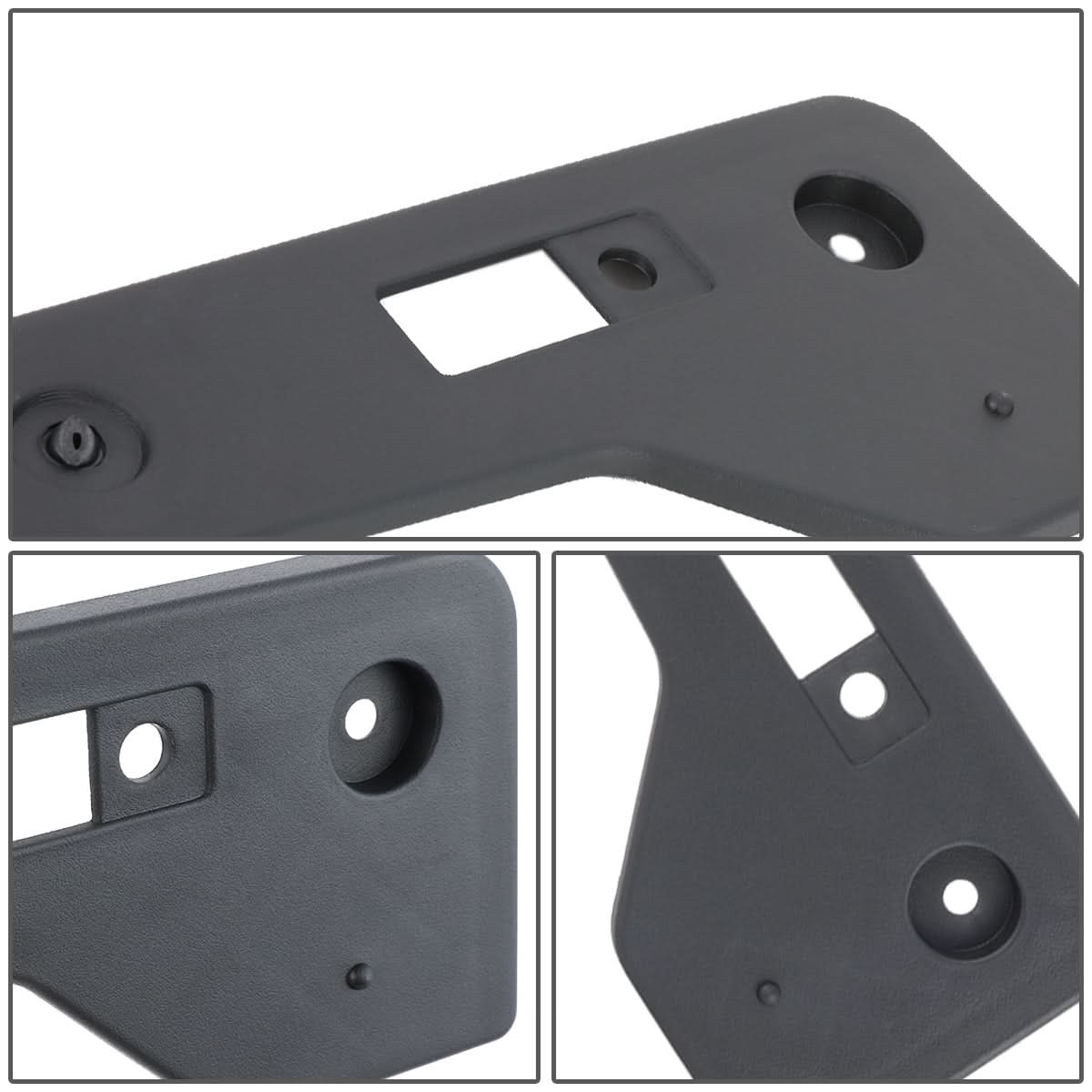 2013-2015 Toyota RAV4 Front License Plate Mounting Bracket - Black