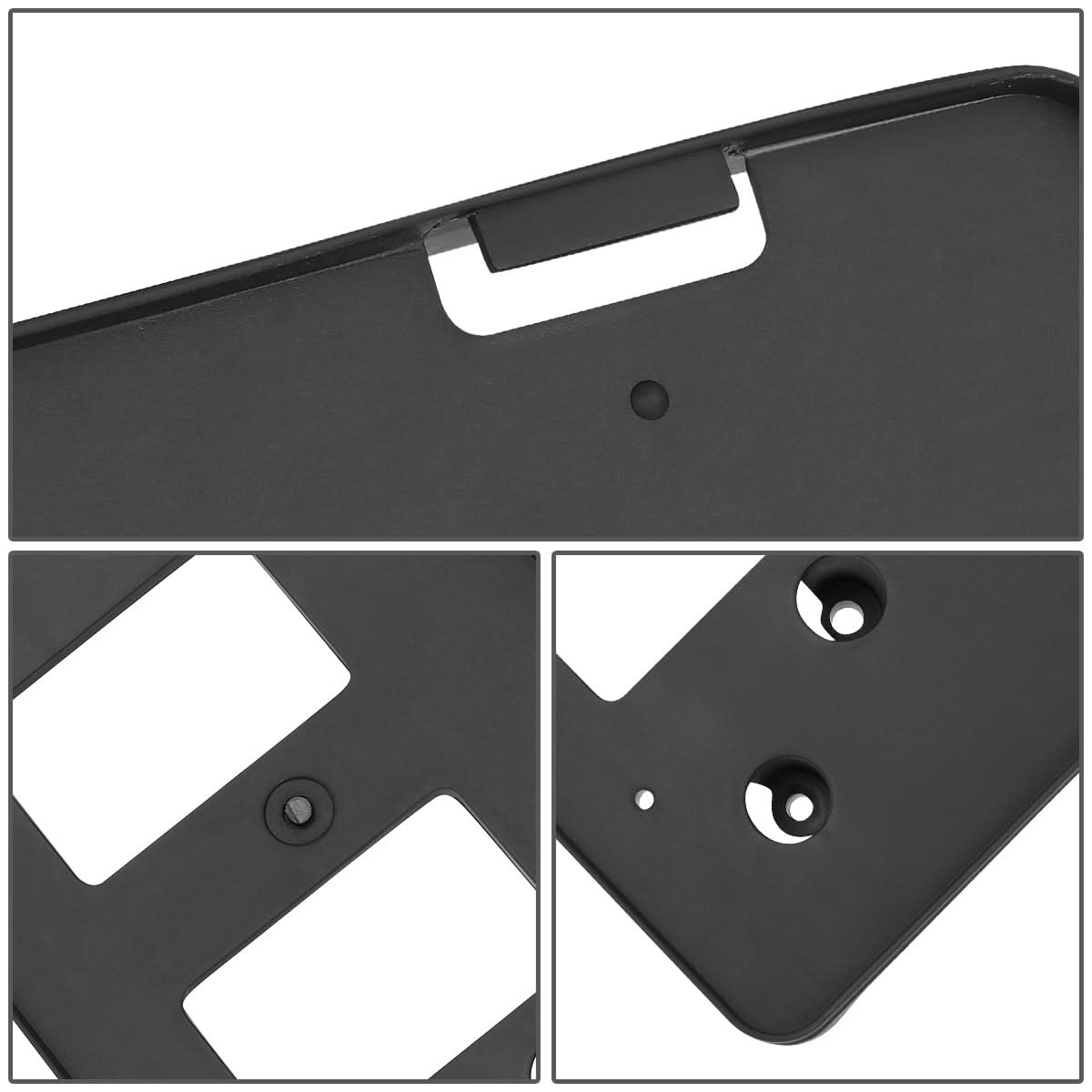 2013-2015 Toyota Avalon Front License Plate Mounting Bracket Black