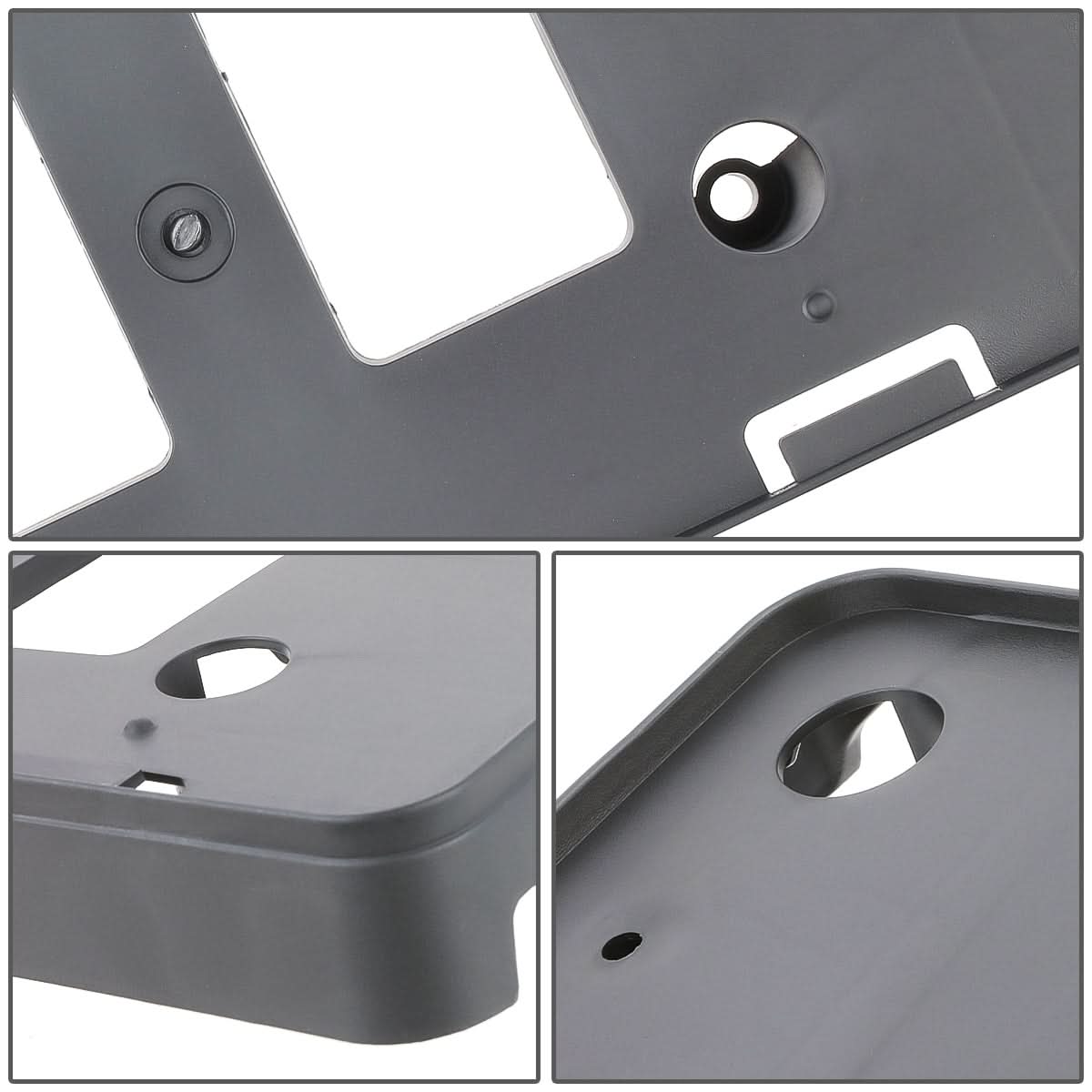 2016-2018 Toyota Avalon Front License Plate Mounting Bracket Black