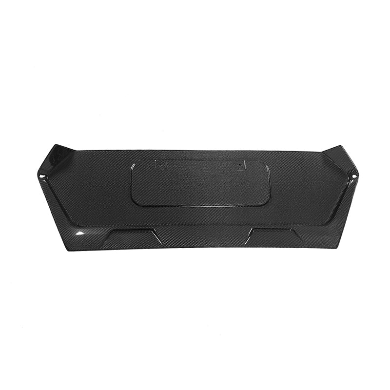 2020-2025 Chevrolet Corvette C8 Gloss Black License Plate Carbon Fiber
