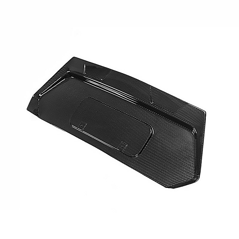 2020-2025 Chevrolet Corvette C8 Gloss Black License Plate Carbon Fiber