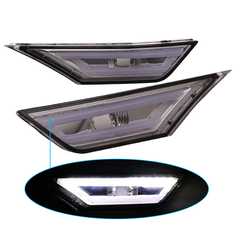 2016-2018 Honda Civic Smoke LED Front Sidemarkers Side Marker Light