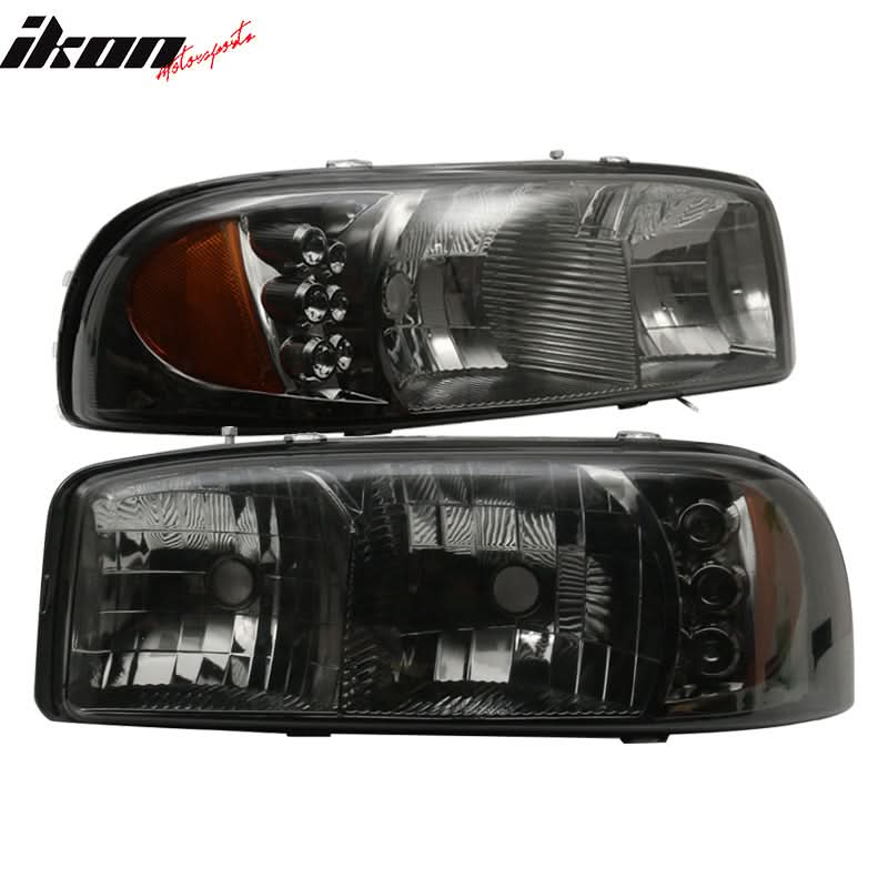 1999-2007 GMC Yukon Headlight & Bumper Lamp & Amber Reflector