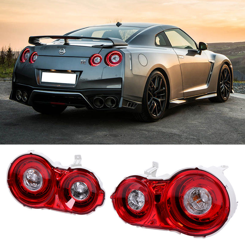 2009-2024 Nissan R35 GTR Red LED Tail Lights