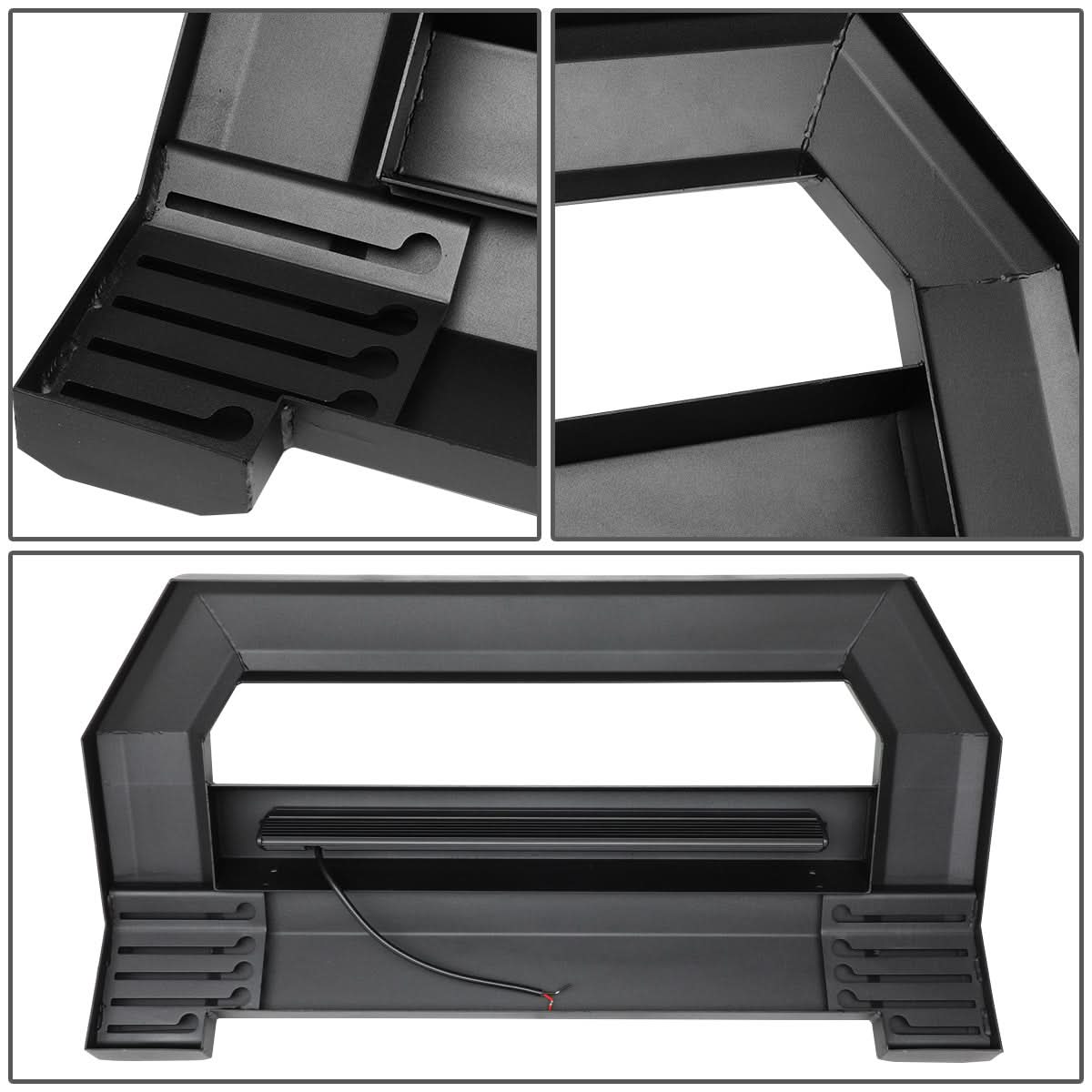Universal Front Bumper Guard with LED Light