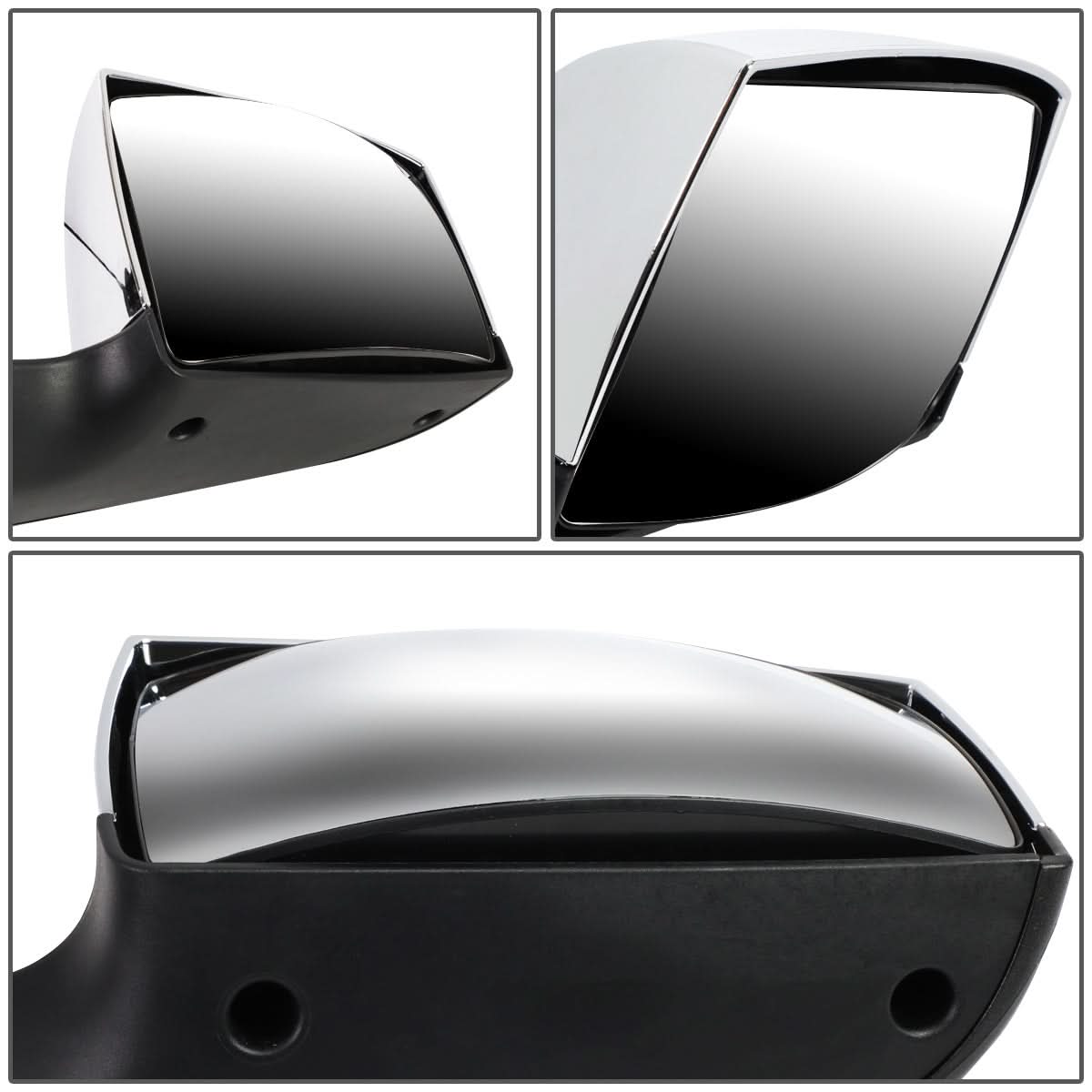 04-18 Volvo VN Series Chrome Sequential LED Hood Mirror Manual