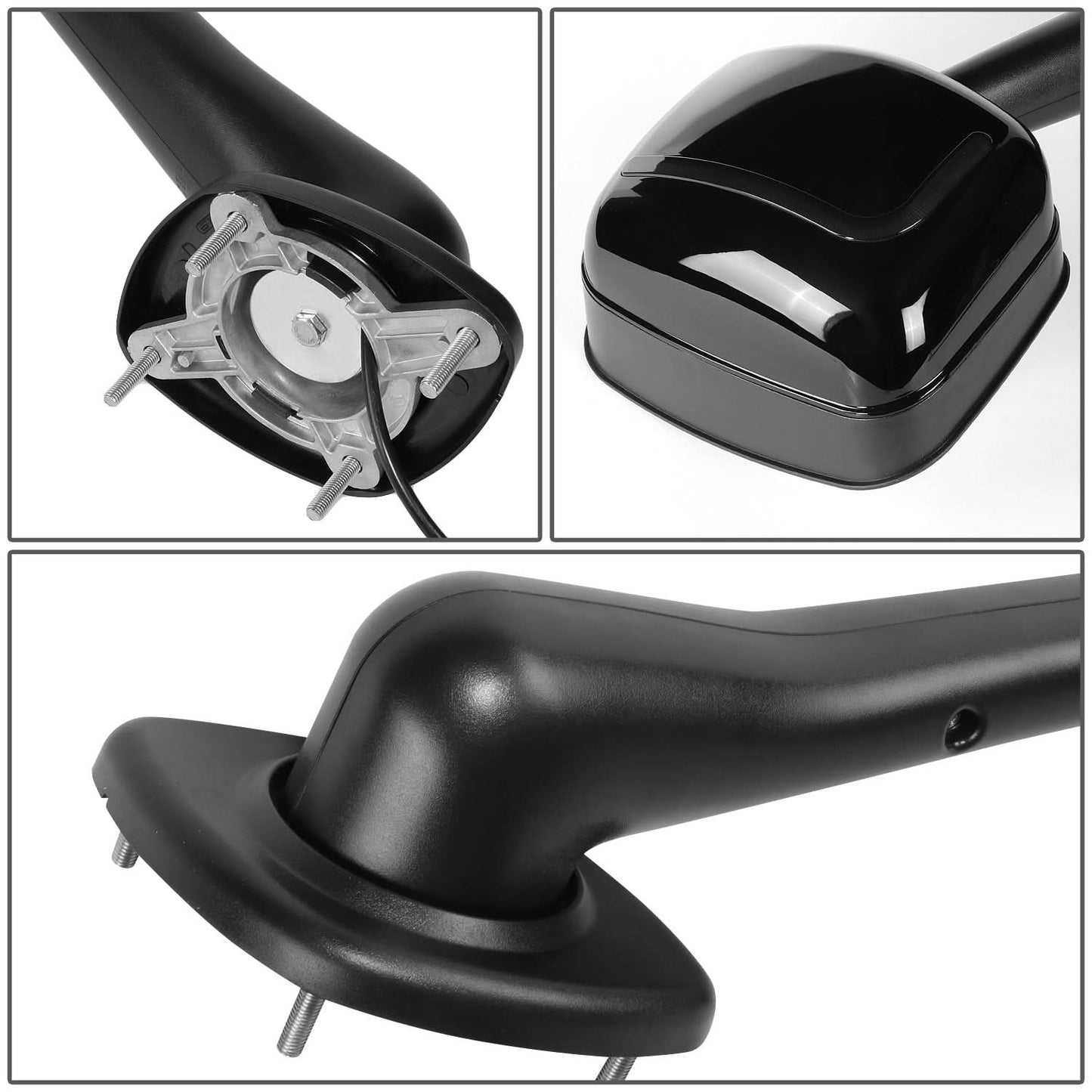 08-17 Freightliner Cascadia Hood Mirror Manual Arrow Sequential LED
